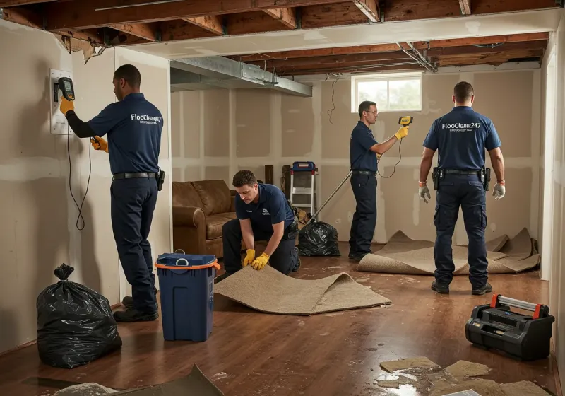 Flood DamageMaterial Assessment and Debris Removal process in Leander, TX
